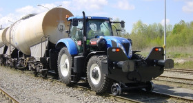 NewHolland T7.170 Rail route