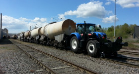 NewHolland T7.175 Rail route