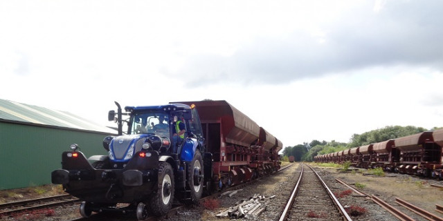 New Holland T7.175 Rail route